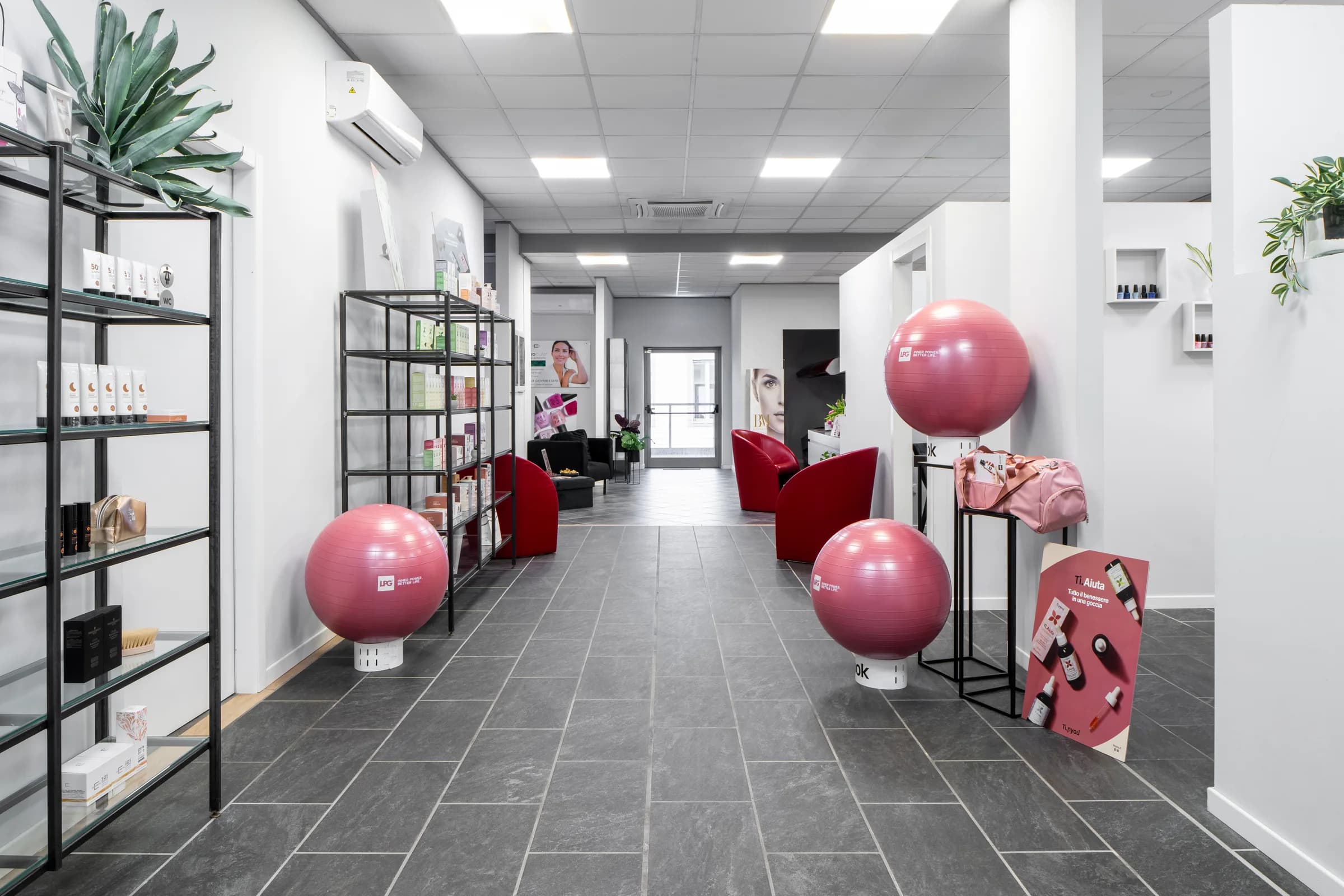 L'ingresso di SalusLab